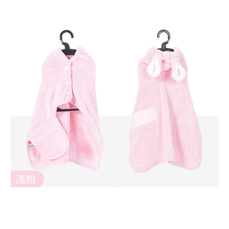 Pretty Shaped Bathrobe, Vulgar Drying Absorbent Towel, Universal, Breathable, Comfortable, For Cleaning Cats And Dogs, New Product