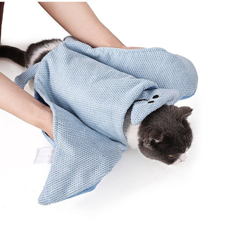 Dog Quick-drying Strong Absorbent Bathrobe Bath Towel