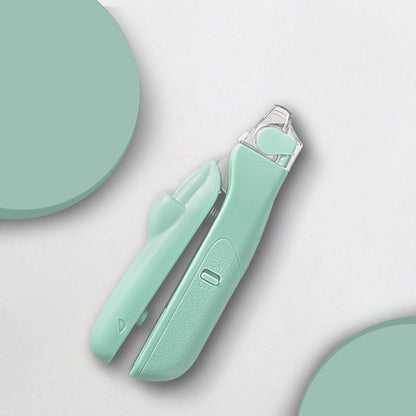 New pet nail clippers cat nail scissors stainless steel led dog nail clipper small dog and cat beauty products
