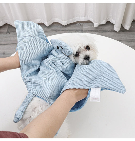 Dog Quick-drying Strong Absorbent Bathrobe Bath Towel